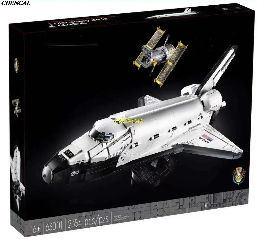 

63001 Space Shuttle Star Plan Wars Model Building Blocks Discovery Compatible With 10283 Bricks Toys For Children In Stock