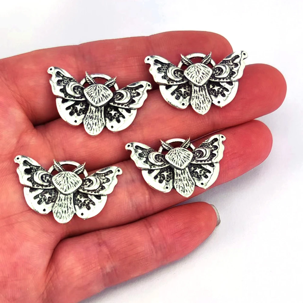 50pcs new STAR  MOON Animal moth pendant for DIY women man Accessories