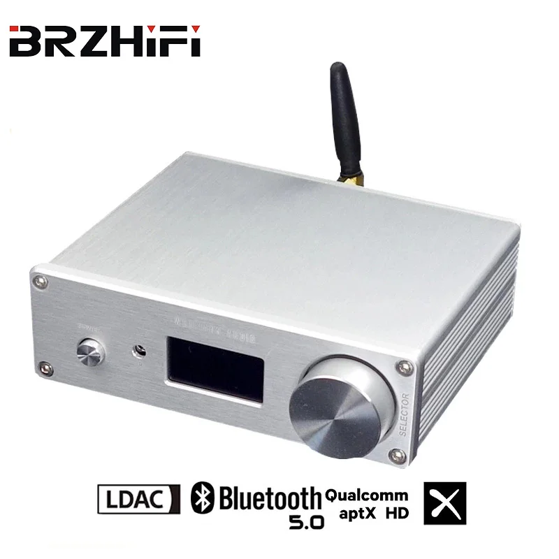 

Аудио декодер BREEZE SU9 DAC Dual ES9038Q2M DSD512 Bluetooth 5,0 USB PCM32Bit 192 кГц поддержка LDAC APTX HD декодирование RCA выход