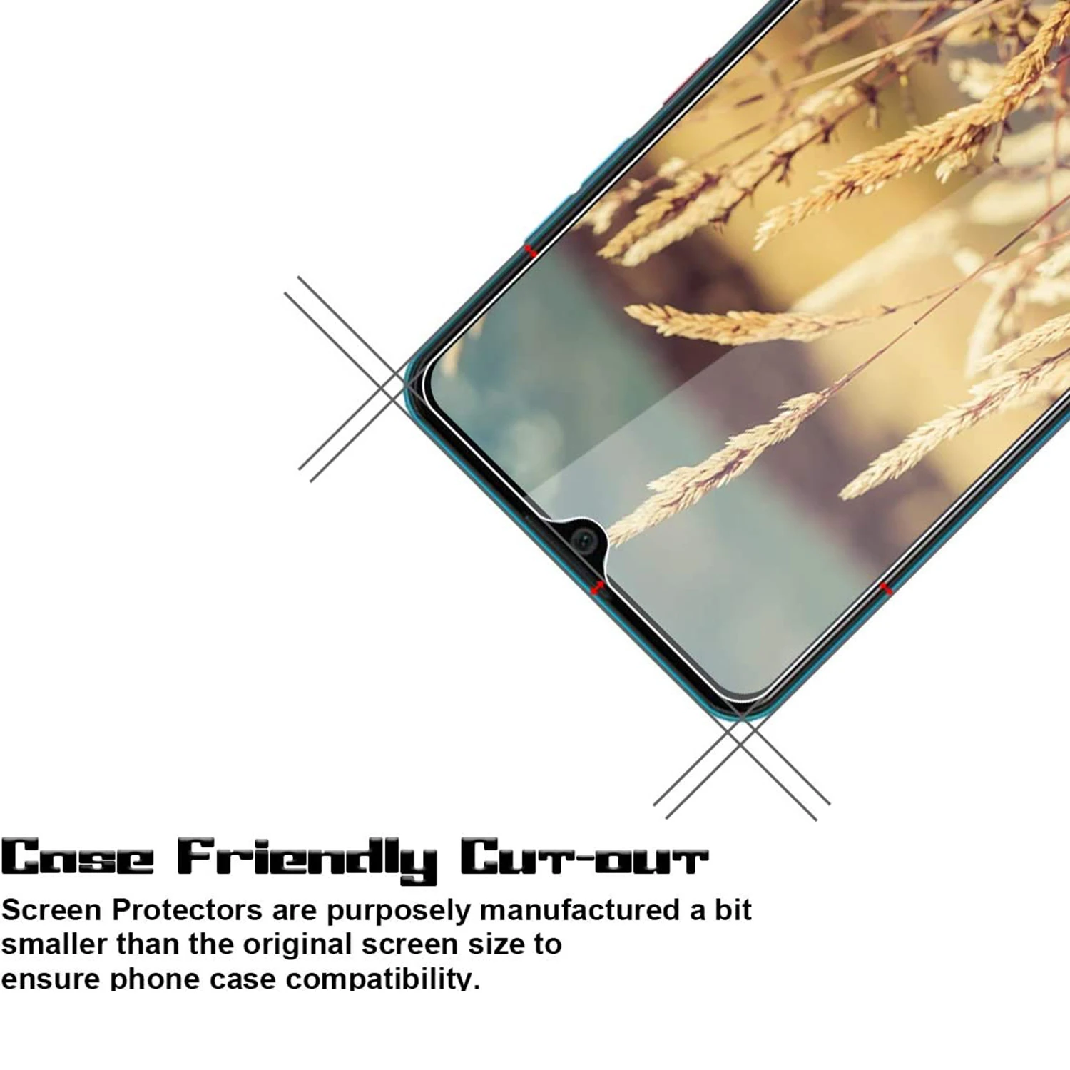 2/4Pcs Screen Protector Glass For Cubot P60 Tempered Glass Film