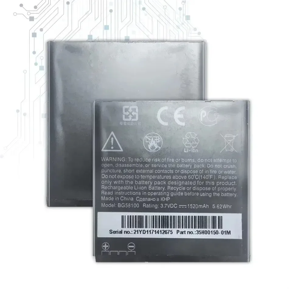 BG58100 мобильный телефон для HTC G14 G17 G18 G21 G22 радар 4G S610d Sensation XE Z710e Z710T Z715E аккумулятор