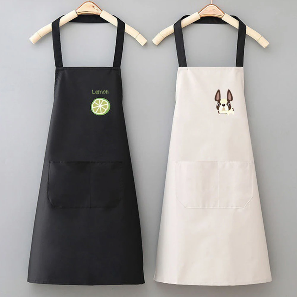 

Houseware Men Apron Household New Apron Suit Work Housework Net Red Apron Kitchenware Overalls Korean Version Waterproof Pvc