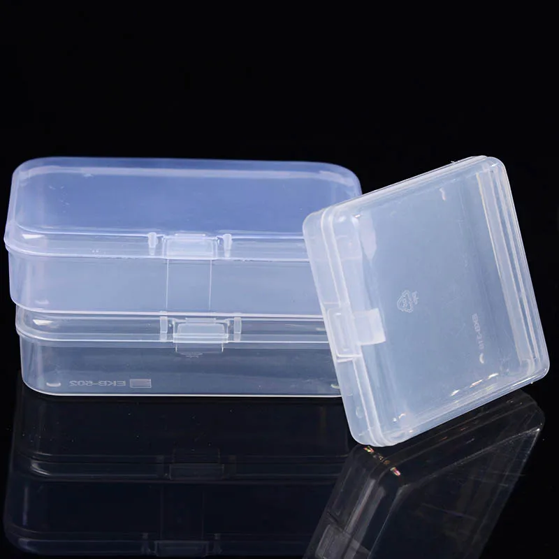 

Multipurpose Portable Jewelry Storage Boxes Plastic Storage Box Display Clear
