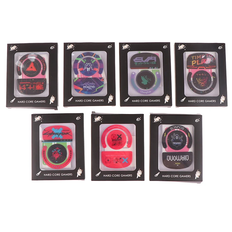 

1 Pack Glass Mouse Skates Glide Feet Pads Mouse Feet Sticker Anti Slip For G Pro X Superlight Rounded Curved Edges Accessories