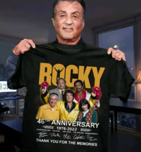 

Rocky 46th Anniversary 1976-2022 Film Movie Tee Shirt