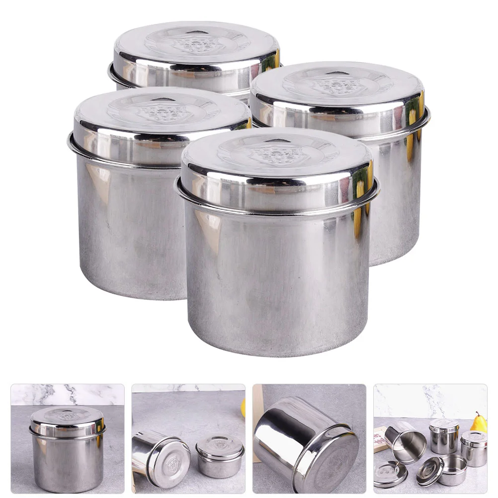 

Storage Containers Box Container Lunch Metal Steel Stainless Lids Withglass Huge Bento Large Airtight Picnic Snack Sushi Camping