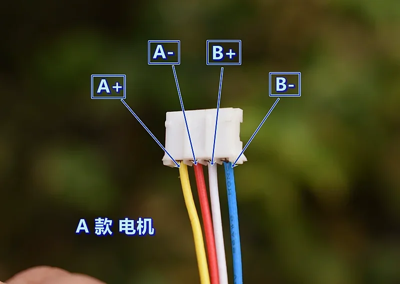 Мини 25 мм 2-фазный 4-проводной прецизионный Телескопический шаговый двигатель