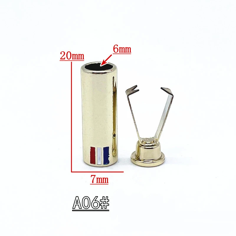 10 шт./партия, металлические заглушки для шнура