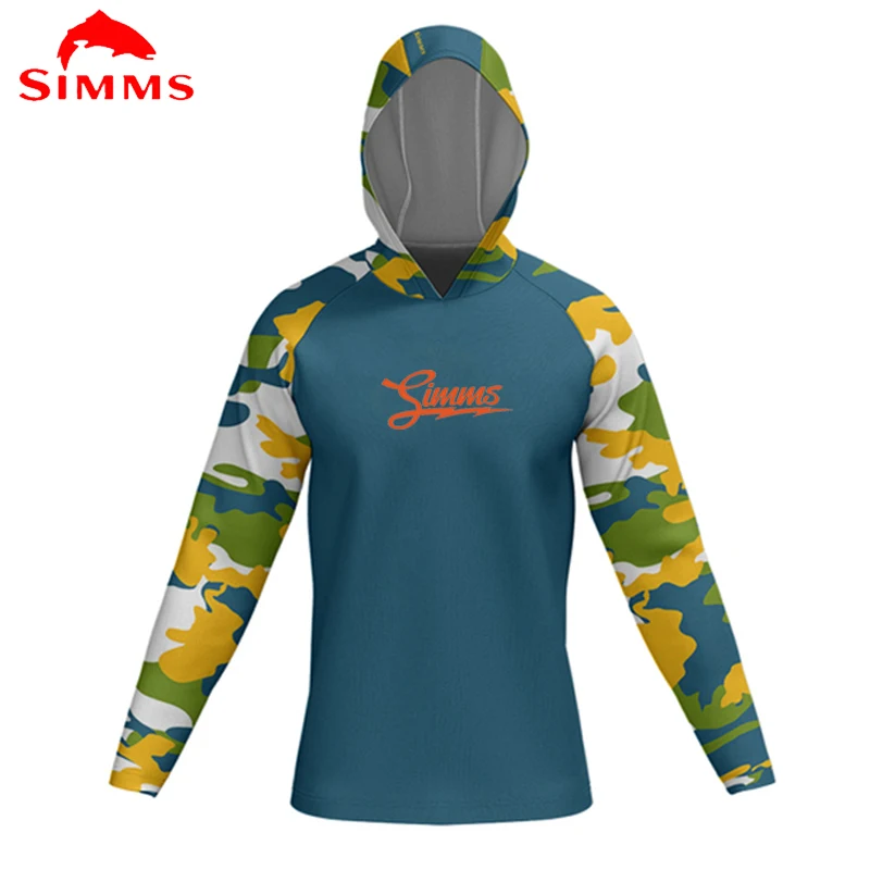 

Новинка, летняя рубашка для рыбалки с длинным рукавом UPF 50 +, быстросохнущая дышащая маска с капюшоном, одежда для рыбалки, свитшот для рыбалк...