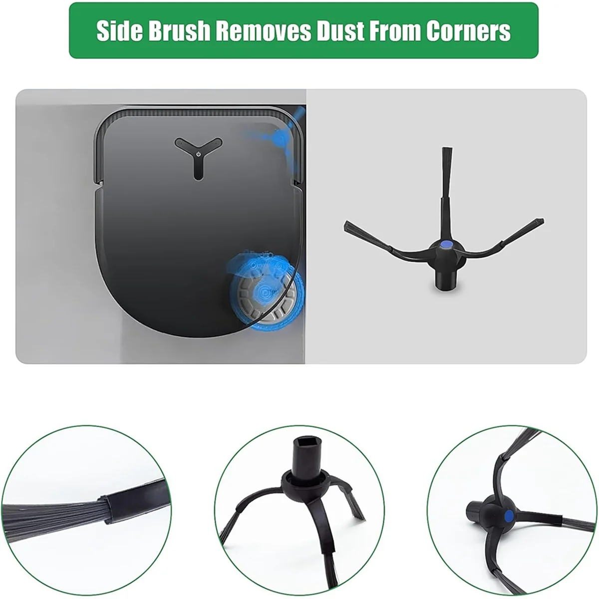 Для ECOVACS DEEBOT X5 Omni/X5 Pro боковая щетка Hepa фильтр швабра ткань аксессуары для