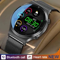 lige business smart watch men 2022 for android ios bluetooth call smartwatch custom dial sports fitness waterproof watches women