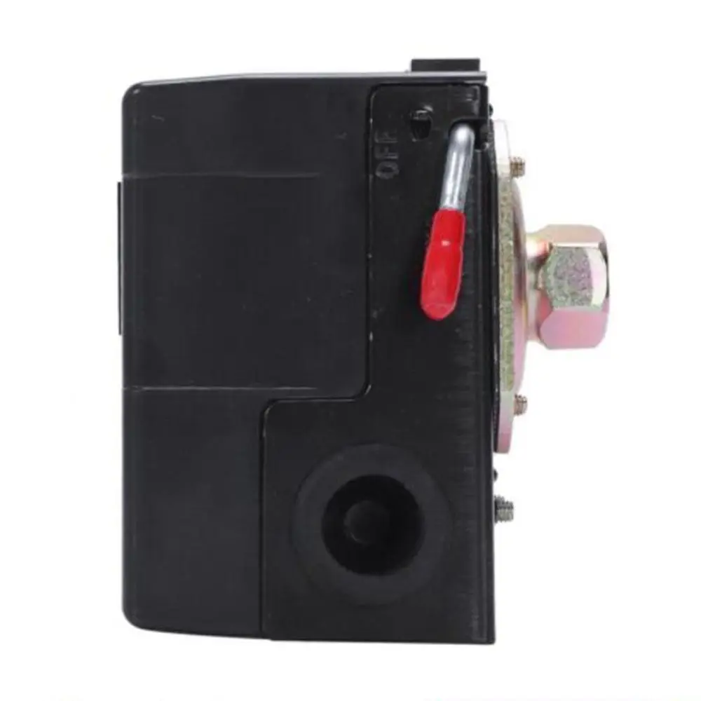 

Single Vertical Single Port Horizontal Handle Switch Knob Air Compressor Pump Pressure Single Hole