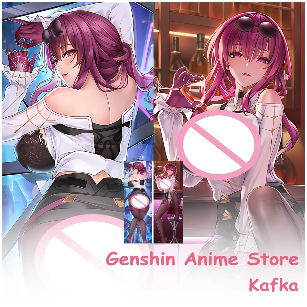 Kafka Аниме Dakimakura наволочка отаку Honkai Star Rail 2 сторона для подушки