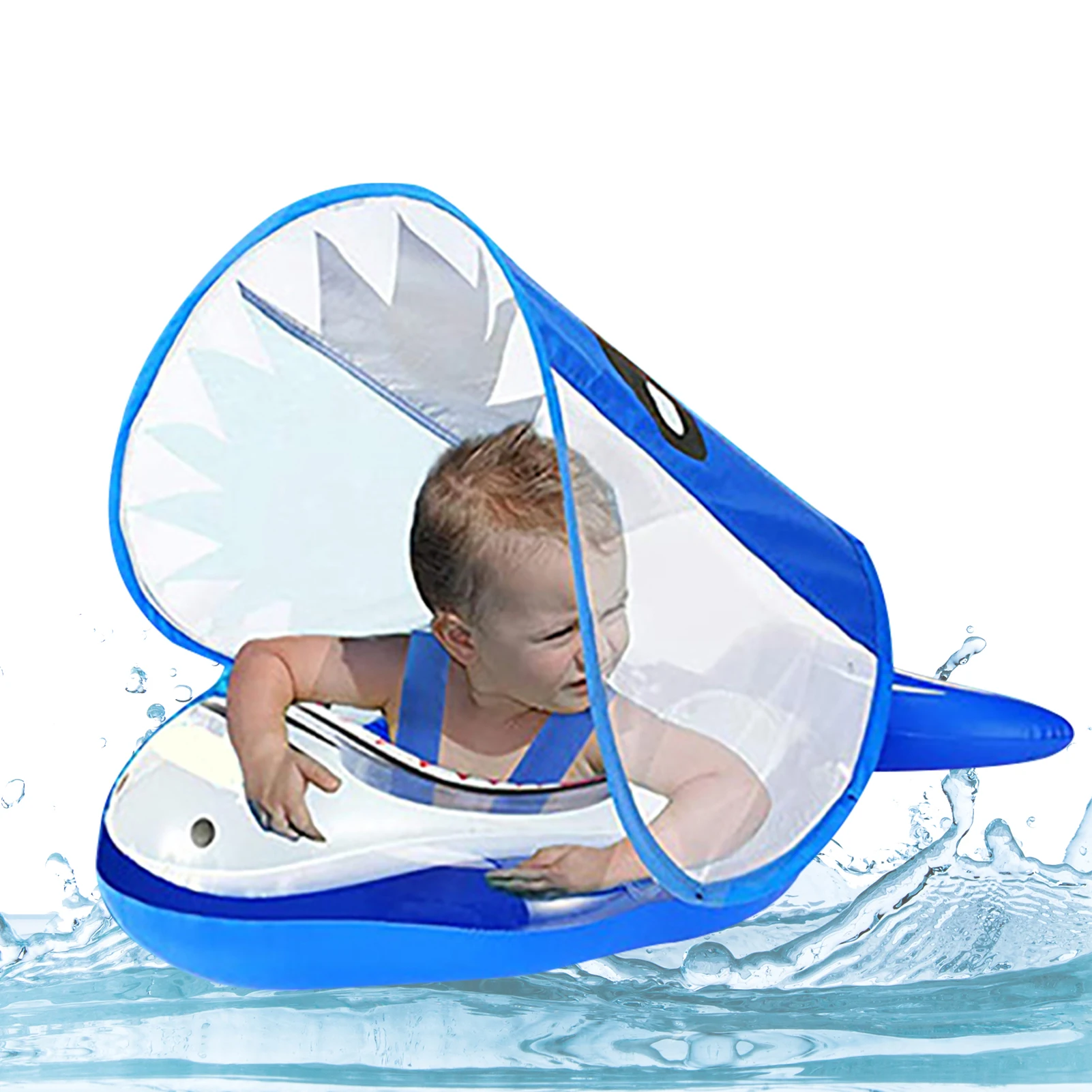 

Iatable Float for Babies Infant Pool Floats Ring Iatable Infant Float for Swimming Iatable Shark Design Float Ring with