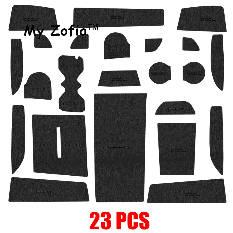 

Для Geely Cityray 2024 2025 boyue Автомобильные противоскользящие коврики для дверей, коврик для ворот, нескользящий коврик, защита от воды, автоаксессуары