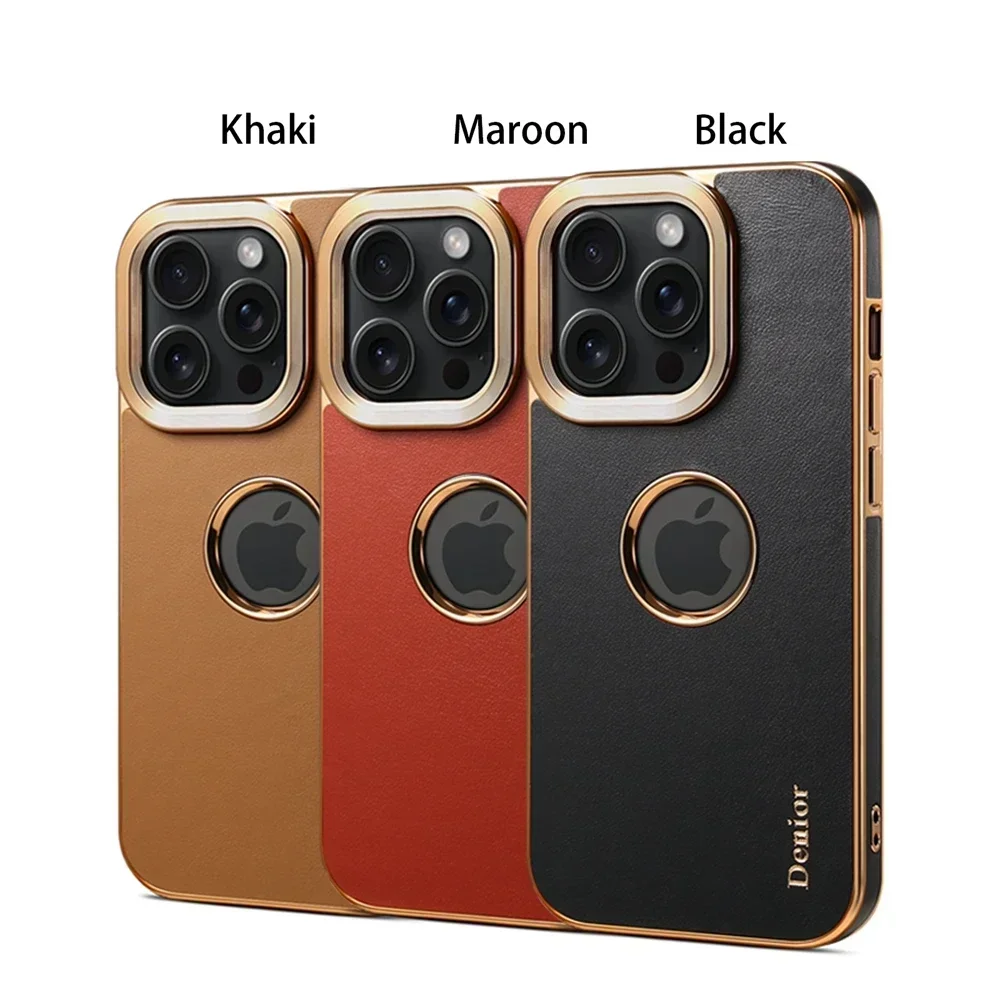 Кожаный чехол для IPhone 14 15 Plus 12 13 Pro Promax Iphone15 Pm