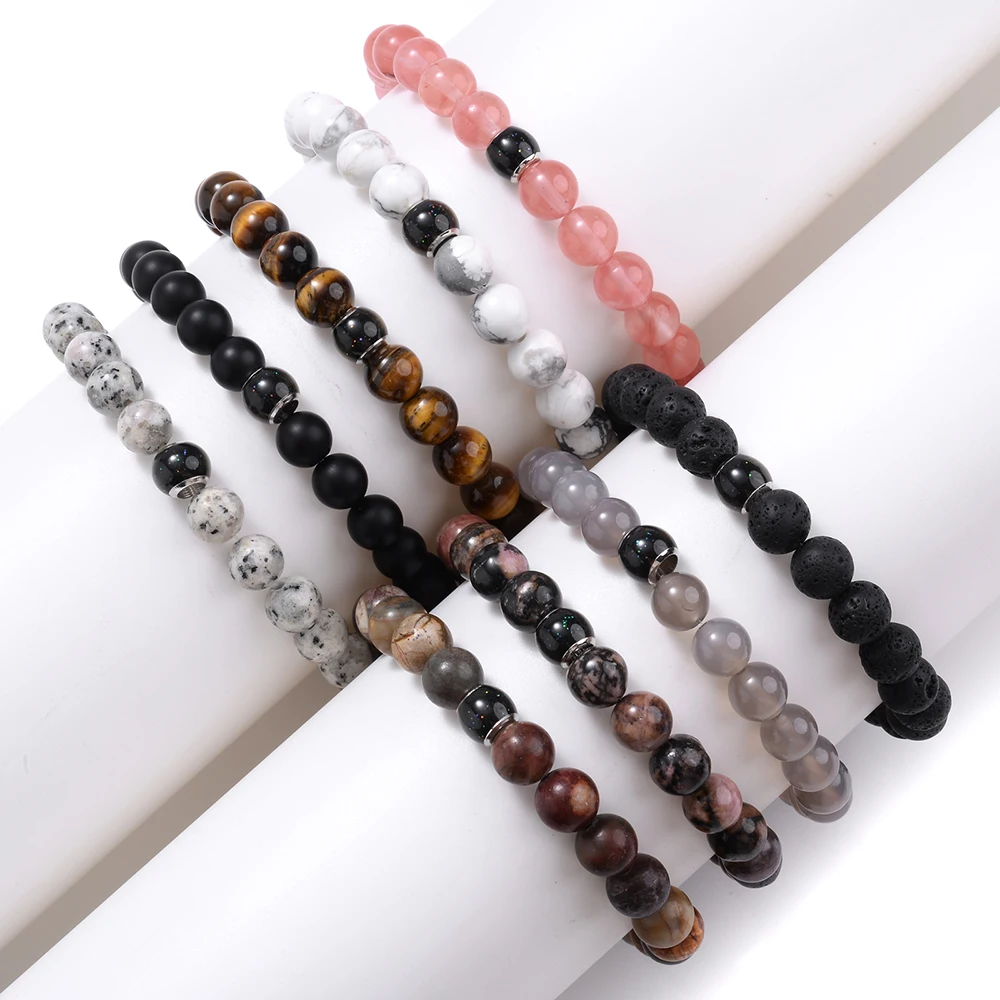 Этнический стиль золотые бусины в виде слона Энергетический Браслет для йоги