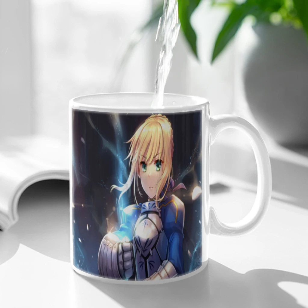 F-Fate Zero Stay Night кофейная кружка 11 унций забавный керамический кофе чай какао чашка с