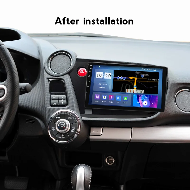Автомагнитола MEKEDE 8 ГБ ОЗУ 128 Гб ПЗУ Android GPS для Honda vision 2009-2014 автомобильный