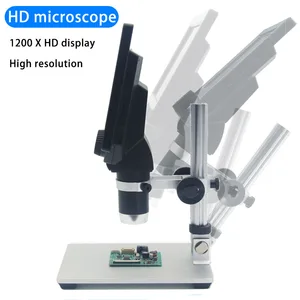 1200x digital display microscope for mobile phone repair profesional microscopio para electronica celular numerique electronique free global shipping