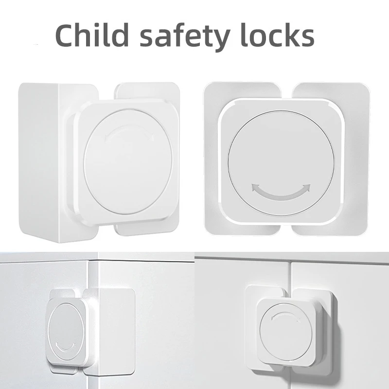 

Children Safety Locks Refrigerator Door Lock Multi-function Baby Anti-Pinching Hand Home Cabinet Door Drawer Security Protector