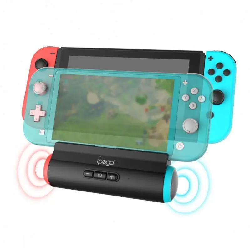 

Portable 500Mah Power Bank Charger Station Charging Stand With Audio Speaker For NS Switch & NS Lite Console