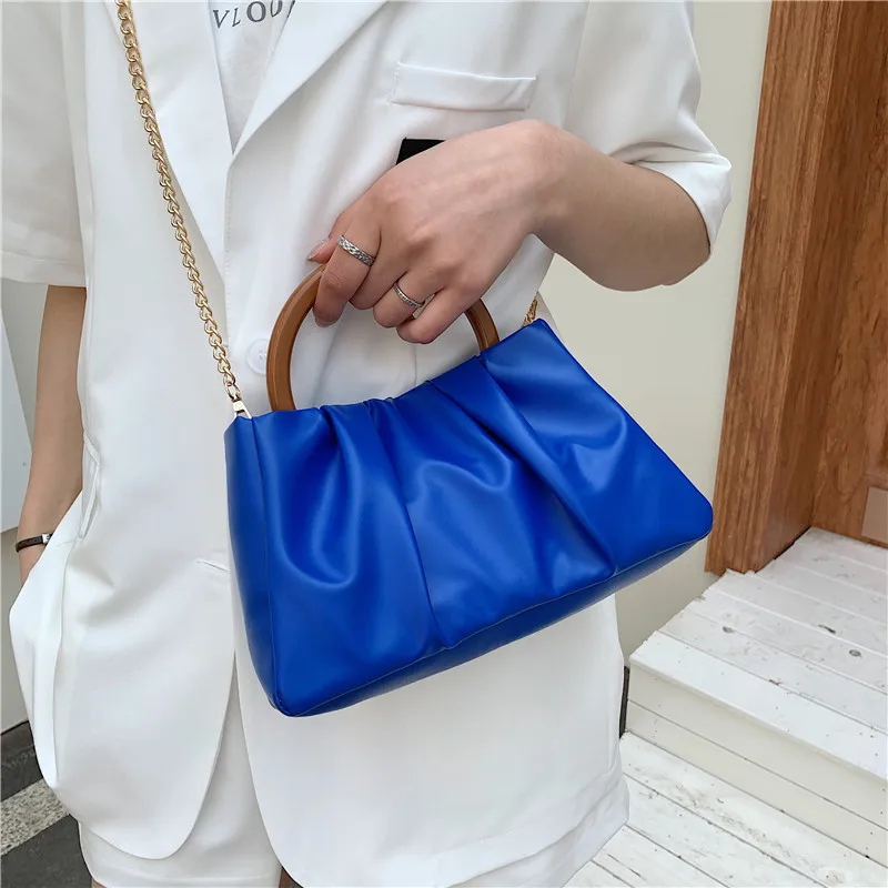 

Деревянная Сумочка, женская сумка, новинка 2022, Модная Складная маленькая квадратная сумка контрастных цветов, сумка-мессенджер на одно плеч...