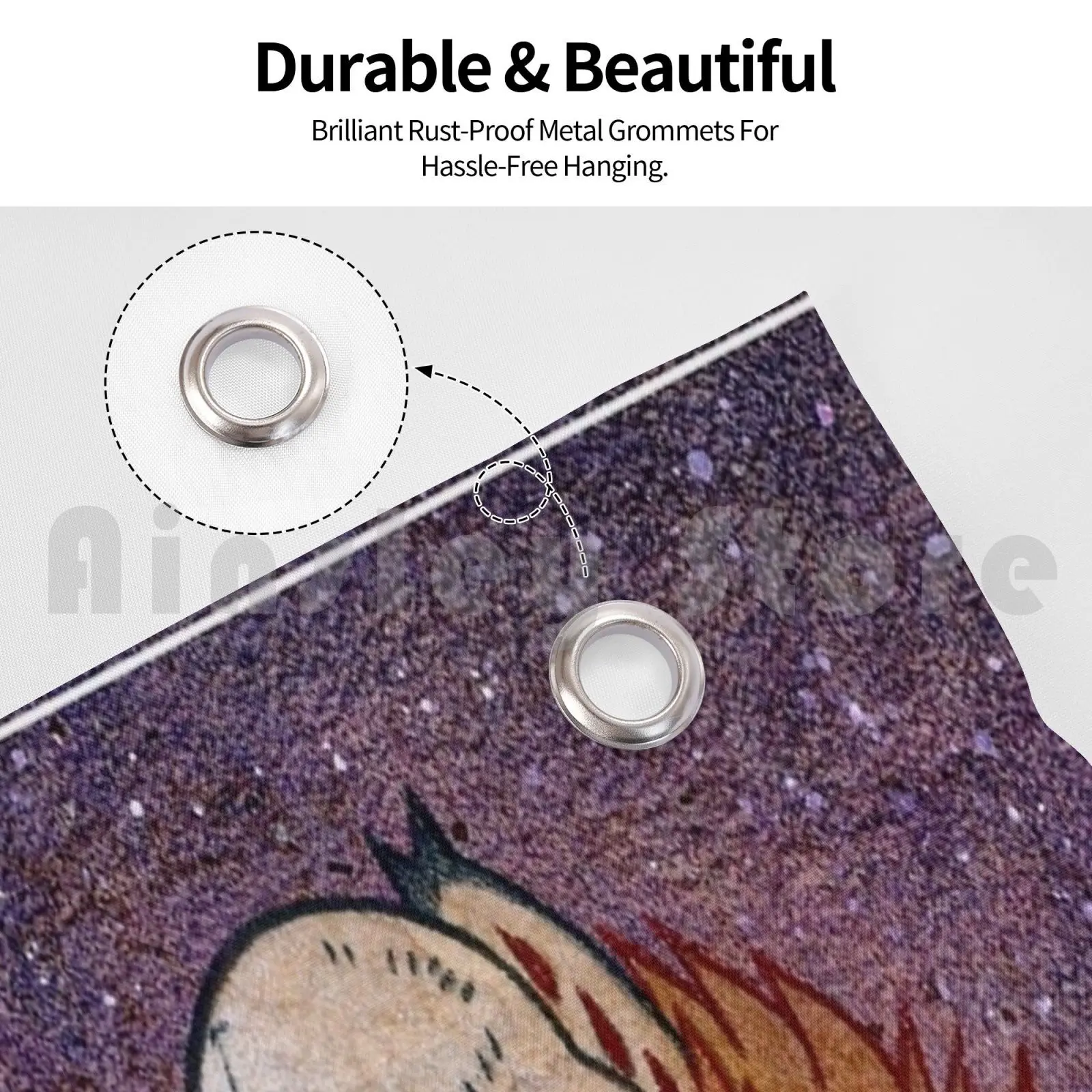 Изготовитель комаров флаг Автомобильный забавная китайская лисица Йокай чай