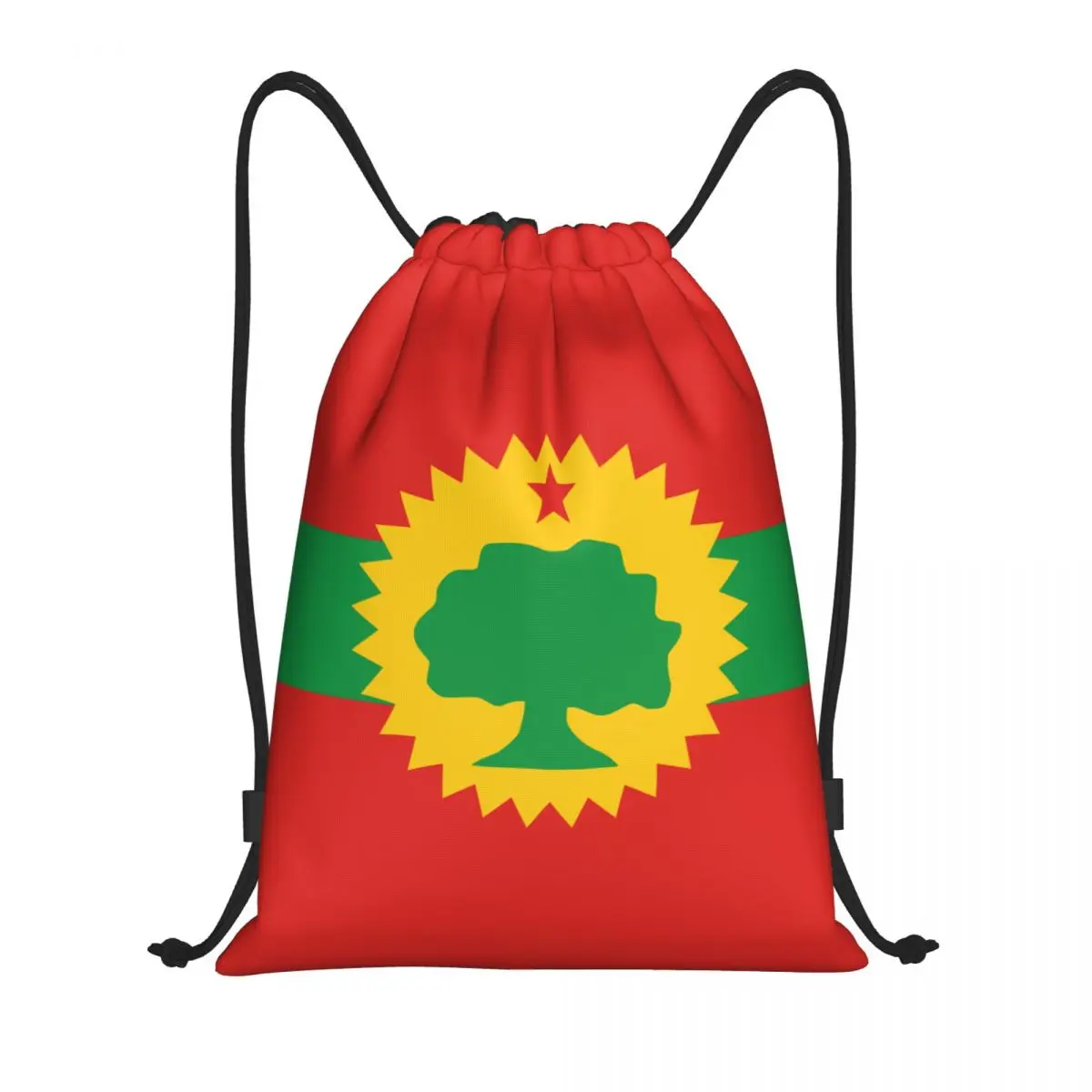 Рюкзак на шнурке Oromoo для людей с флагом Oromo спортивный рюкзак спортзала сумки