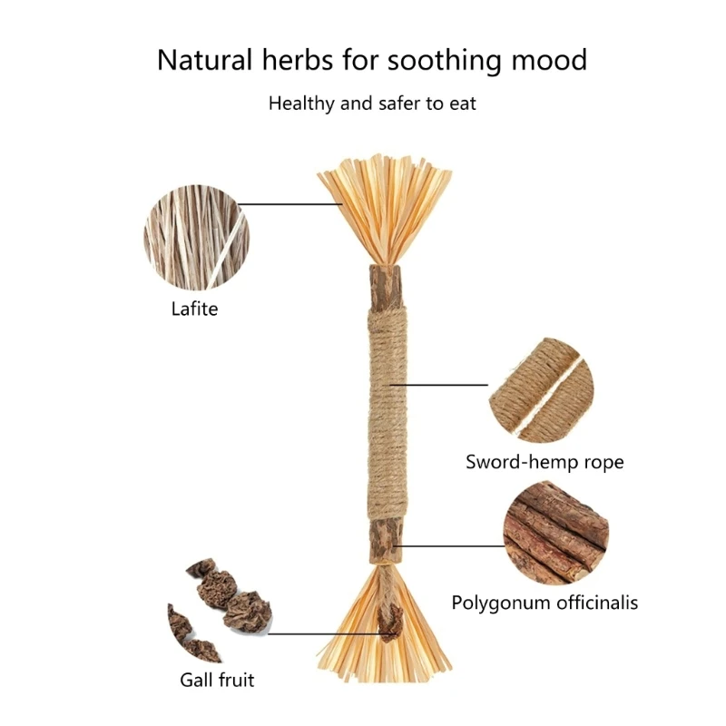 

Жевательная игрушка для кошек Silvervine, уход за зубами, игрушка для котят, чистка зубов R7UB