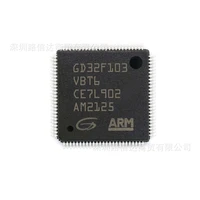 1pcslote gd32f103vbt6 single chip mcu arm32 bit microcontroller ic chip lqfp100 new original