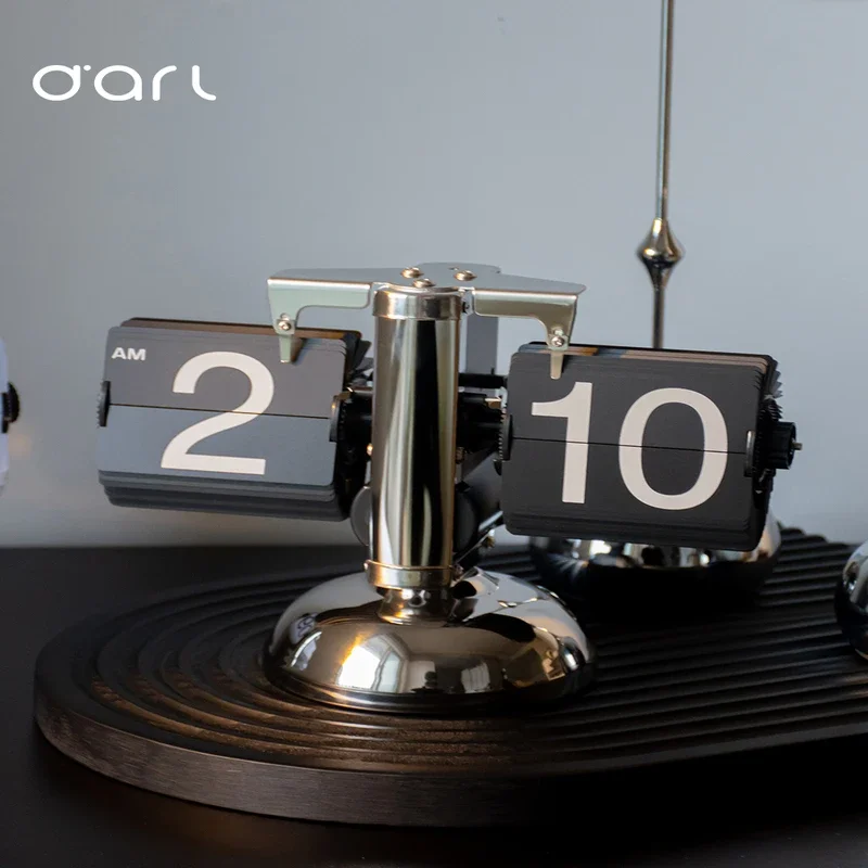 Современные часы для поворота страниц настольные с автоматическим балансом