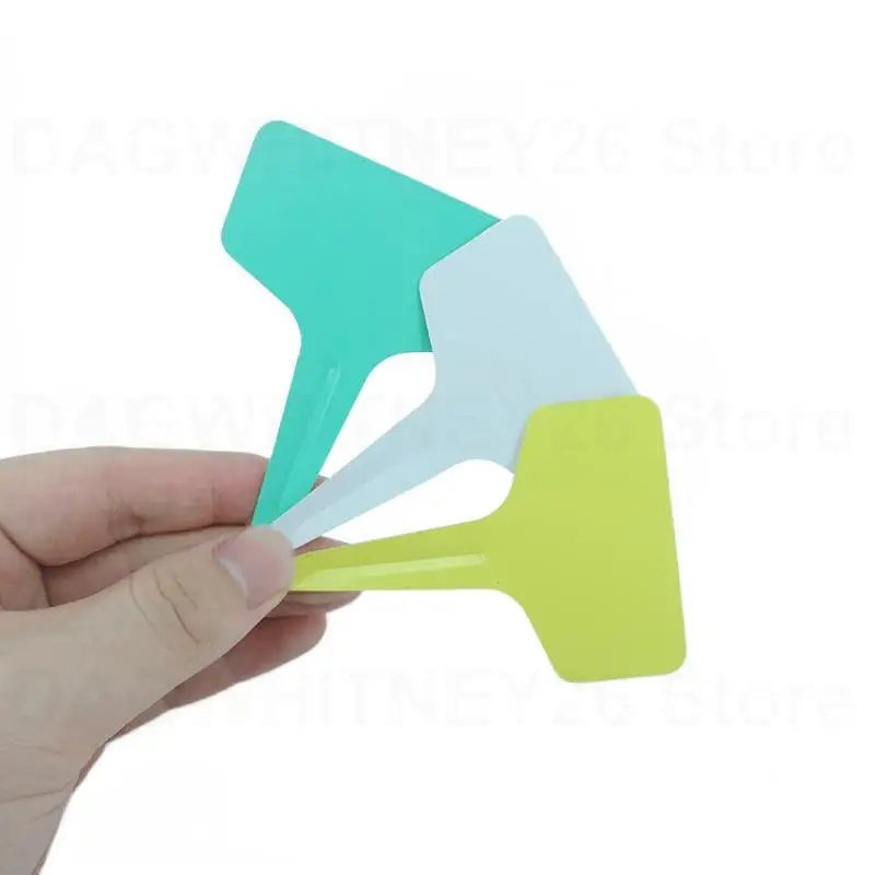 6x10 см 50x Т-маркеры для растений водонепроницаемые таблички бирки пластиковые