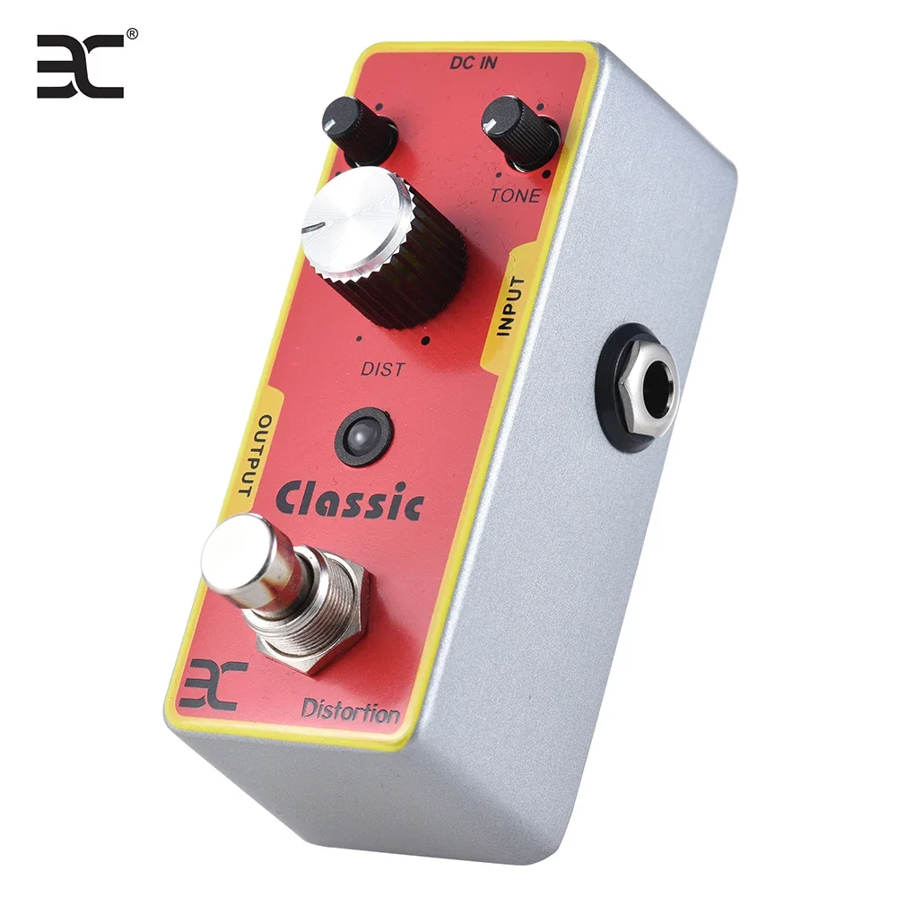 ENO TC-15 педаль для создания гитарных эффектов классическое искажение Nano Single True Bypass