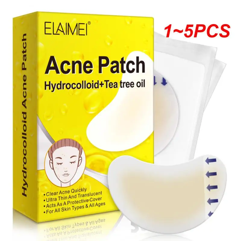 

1~5PCS Acne Remover Patches Acne Removal Paste Large Hydrocolloid Invisible Acne Artificial Skin Purifying Acne Face Skin Care