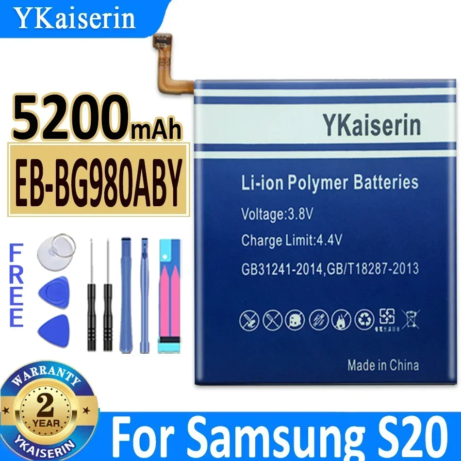 YKaiserin для Samsung Galaxy S10 S20 S20+ Ultra A51 A71 A102W A102U A202F A20e A10e Note 10/10+ A20S M11 M3070 M21 Аккумулятор