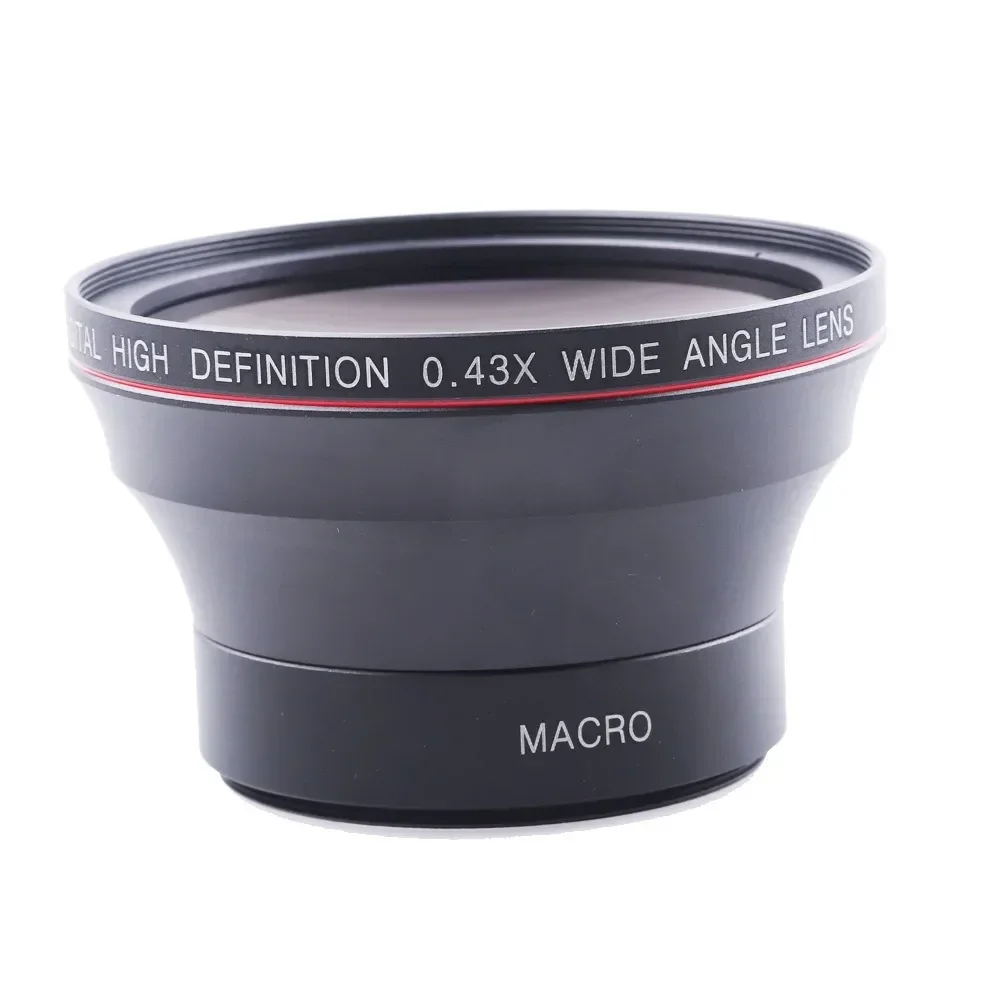 Объектив 49 мм/52 мм/55 мм/58 мм 0 43x с макропорцией