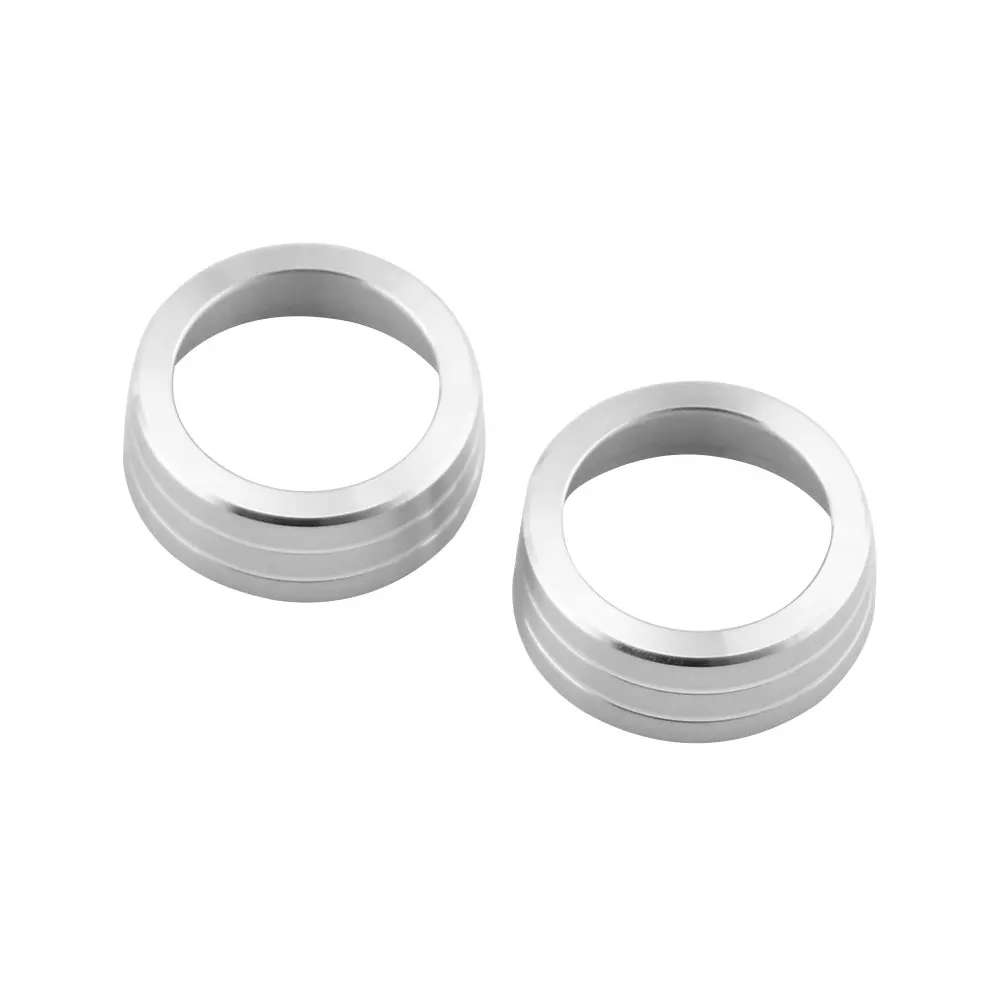 

2 Шт. Декоративные Накладки Из Алюминиевого Сплава Для Ford Focus 3 MK3 2015-2018, Ручка Кондиционера, Аксессуары Для Интерьера