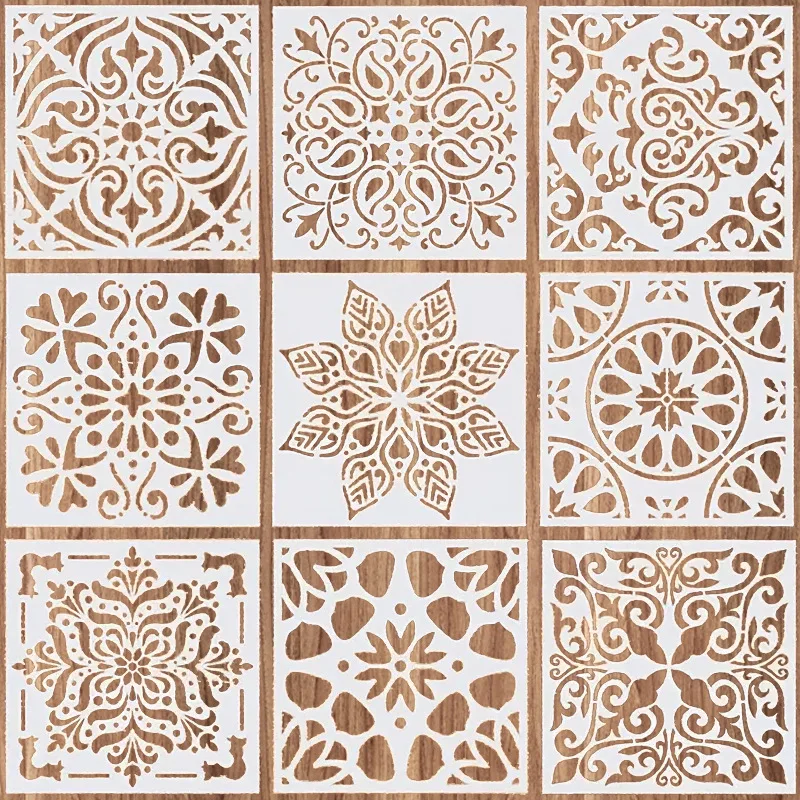 

TIAMECH Трафареты для рисования 9 шт.