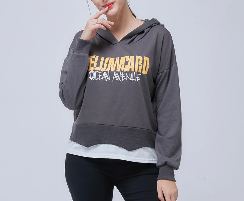 

Women Letter Printed Hoodie Streetwear 2022 New Long Sleeve Sweatshirts Pullovers Gothic Casual Autumn Winter Hoodie Jackets