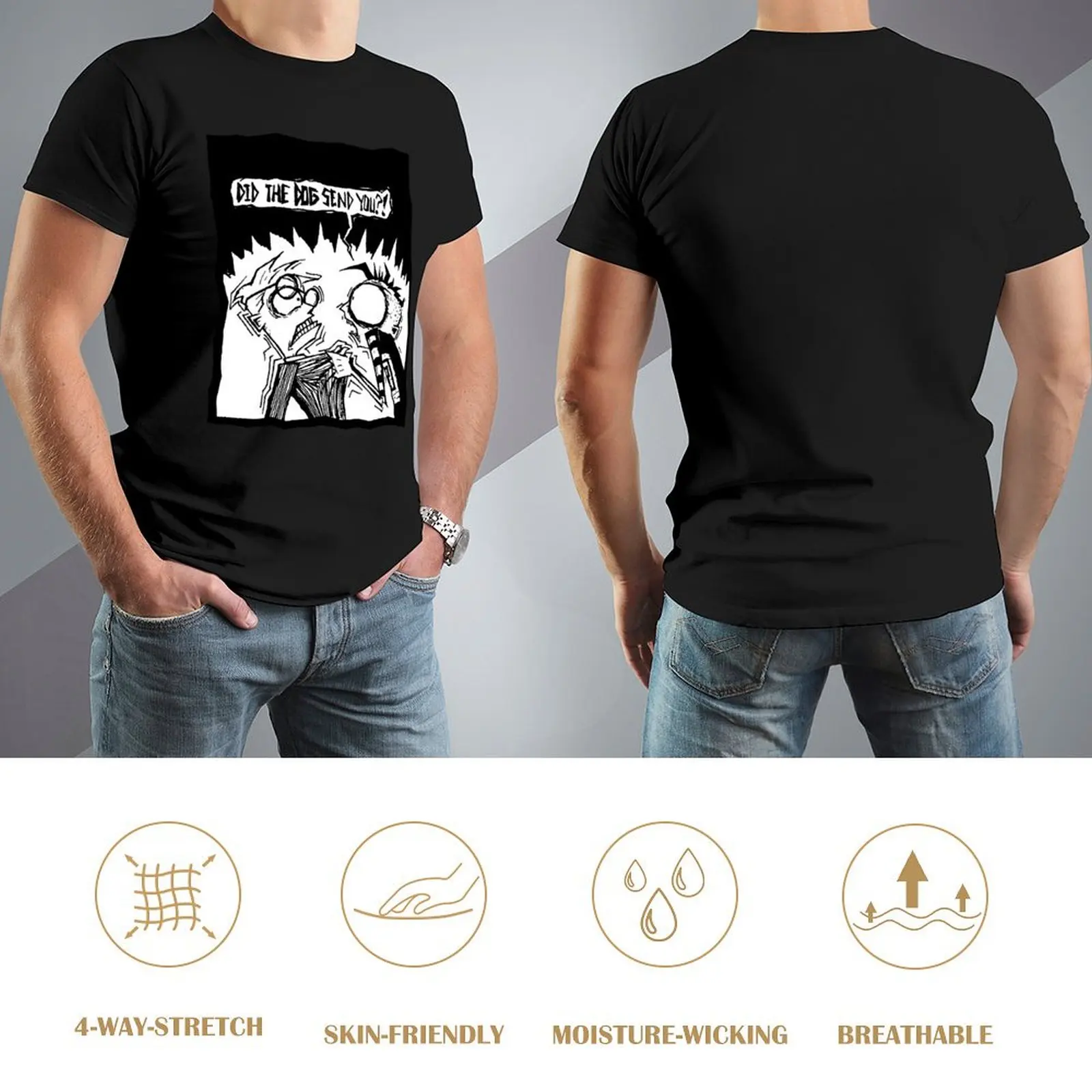 JTHM - Джу собаку отправить тебя? Футболка блузка заготовки мужские футболки с