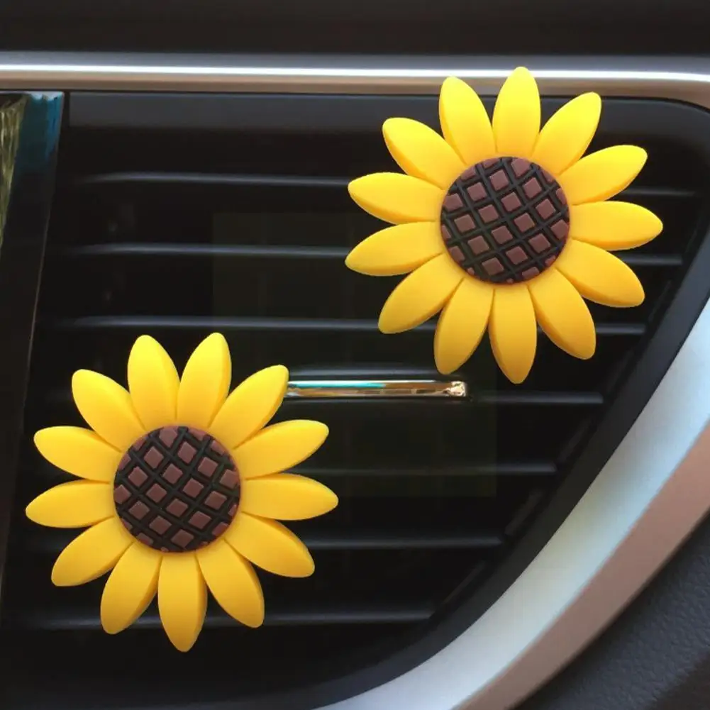 

Car Air Freshener Flower Car Clip Air Vent Clip Smell Diffuser Aromatherapy Outlet Flavoring N9p9