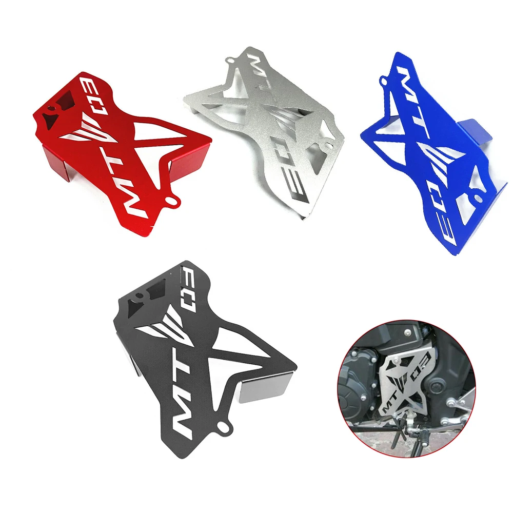 

Motorcycle Front Sprocket Chain Guard Cover Left Side Engine Protector Fender Mudguard For YAMAHA MT-03 MT03 MT 03 2014-2018