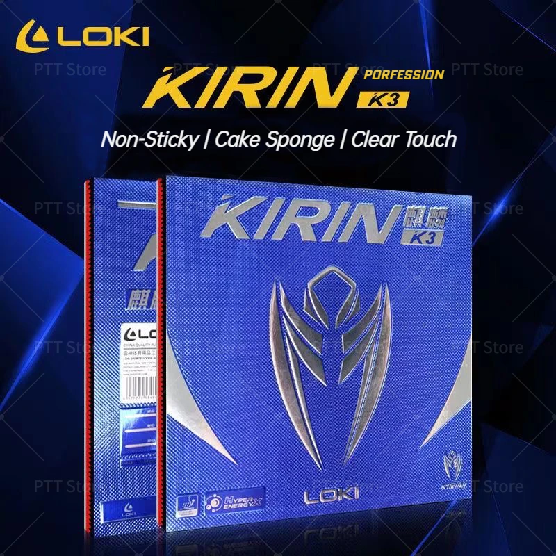 Оригинальный Нелипкий Резиновый Ободок Для Настольного Тенниса Loki Kirin K3 С