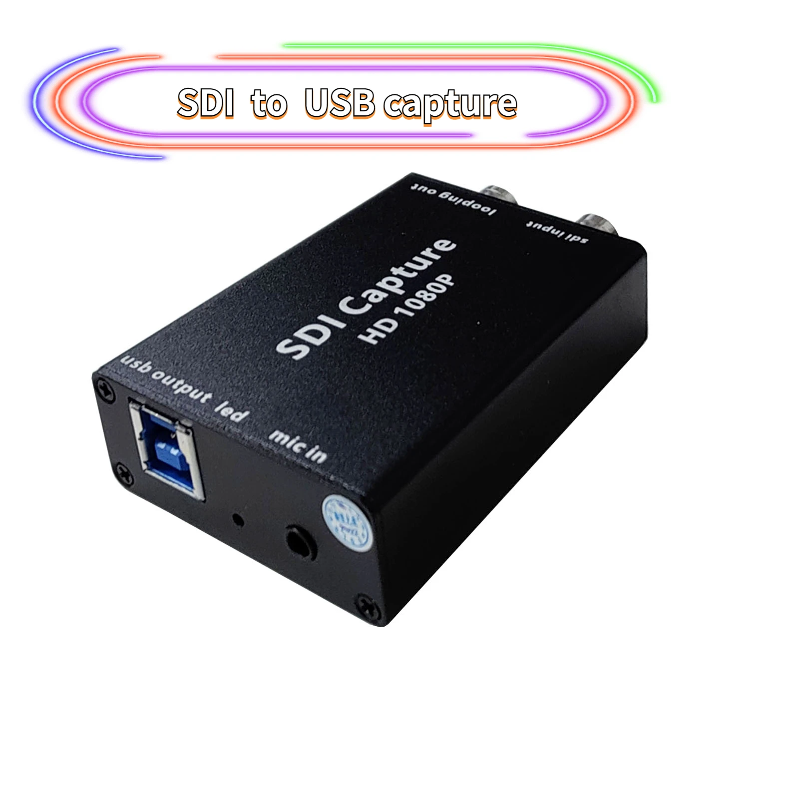 

HD 1080P 720P SDI Video Mini Converter looping out SDI to USB Adapter Converter with Audio For Camera