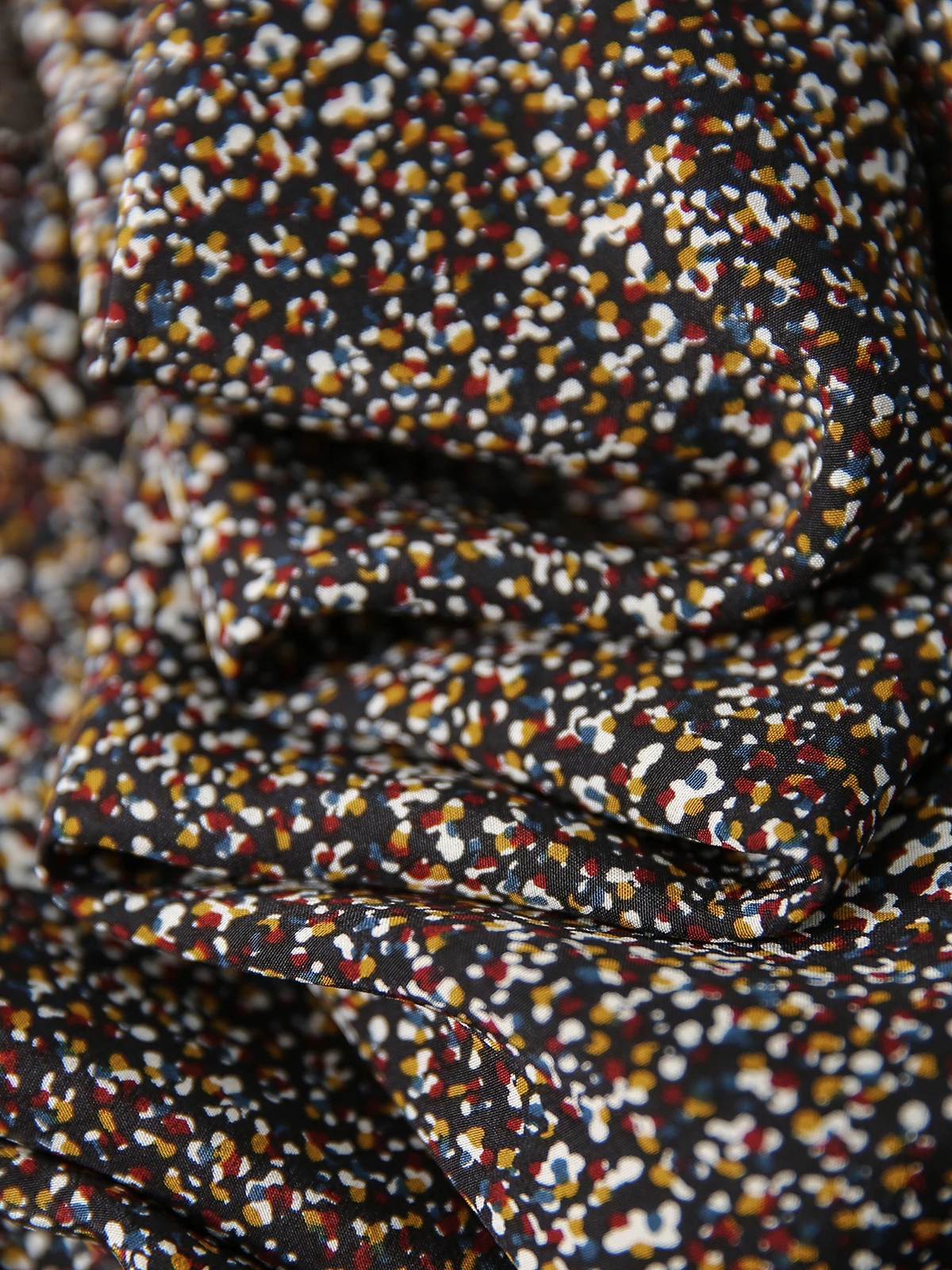 Xiaohan Pavilion Yan Pressure Qunfang Элегантное шелковое платье с маятниковым листом лотоса на