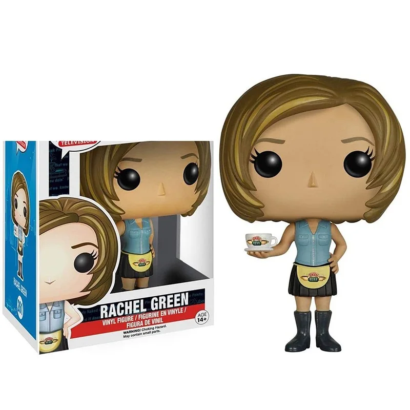 Экшн-фигурки Друзья funko Рэйчел Грин Росс Геллер Коллекционная модель игрушки для