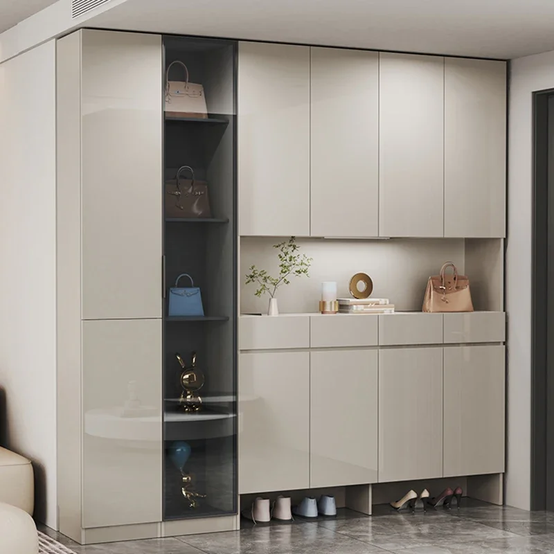 Современные шкафы для обуви органайзер шкафа держатель прихожей хранения в