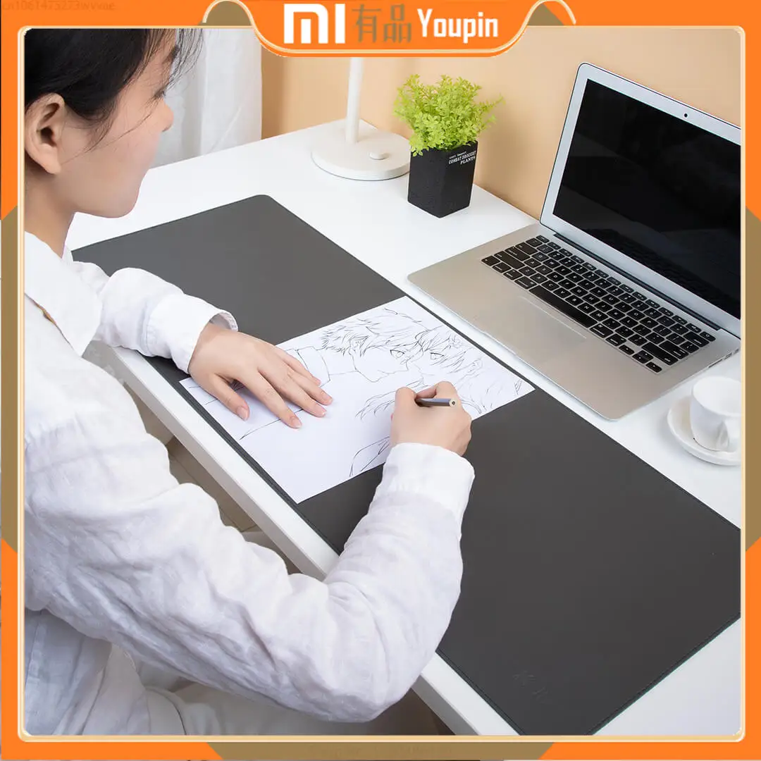 

Xiaomi Son Of Oak Mouse Keyboard Pad Natural Cork Leather Double-side Large Size Waterproof Antifouling for Game Office Desk Mat