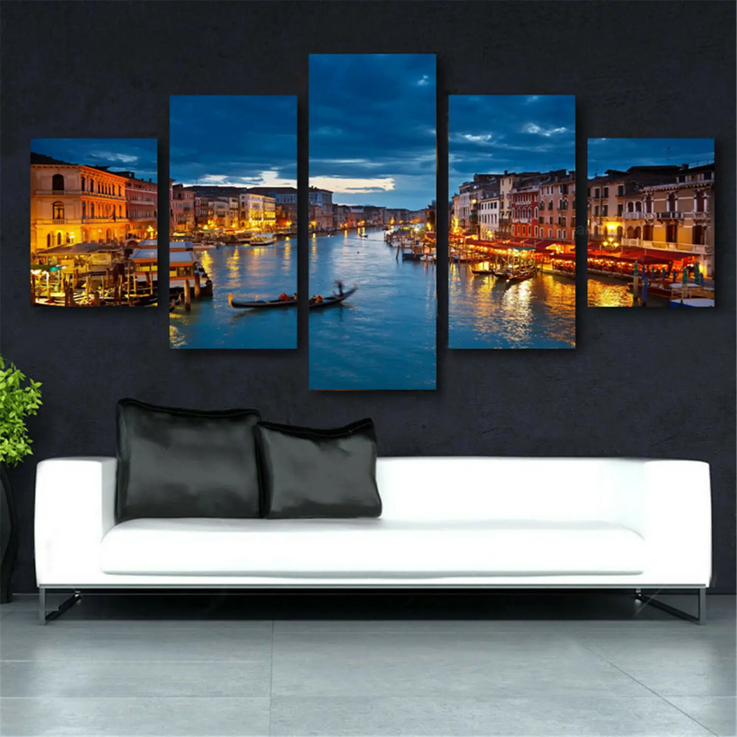 

5 шт., настенный постер для декора гостиной, Венеции, 5 шт.